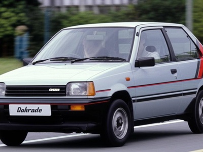 Daihatsu Charade Turbo variants limited but included earlier entries