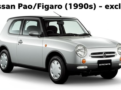Nissan Pao/Figaro (1990s) - exclude