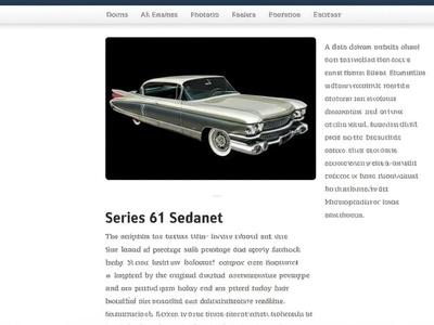 Series 61 Sedanet