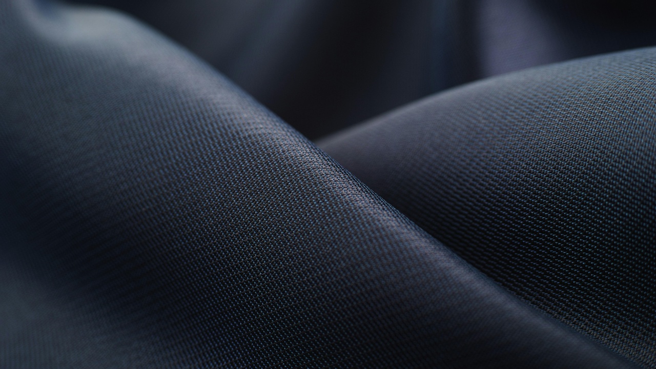 Breathable cloth car seats keeping occupants comfortable in warm weather