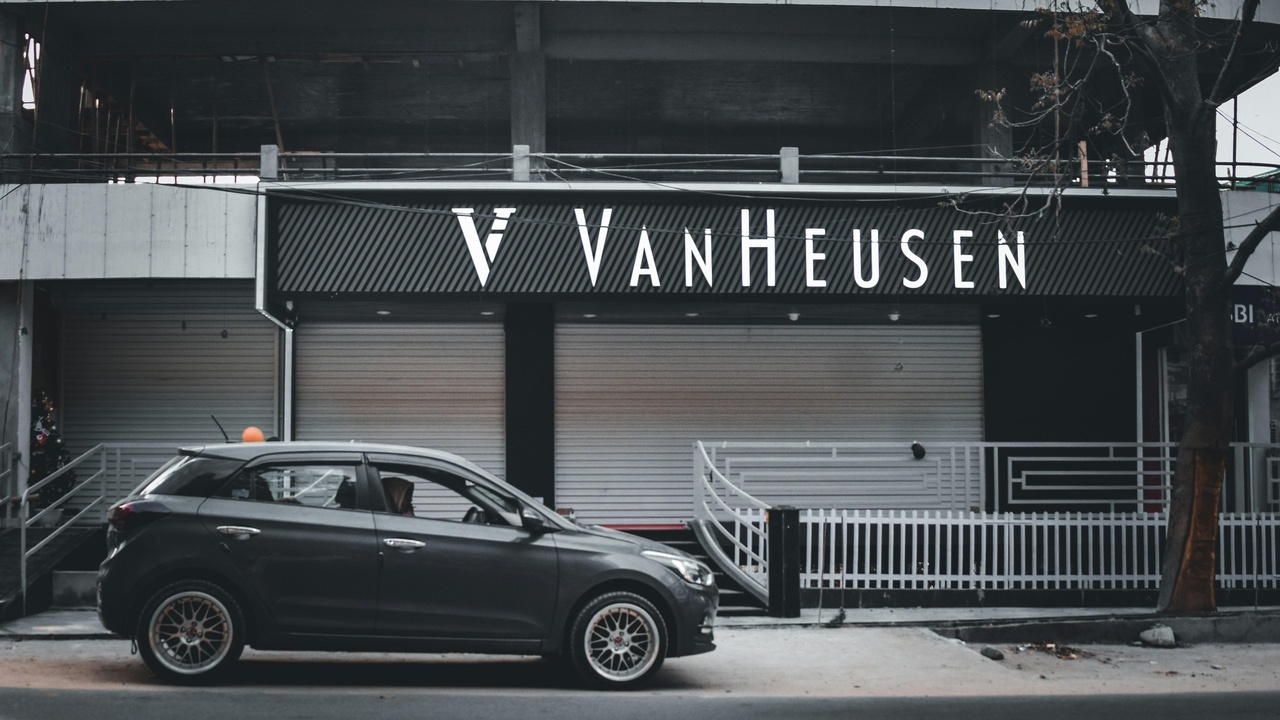 Commercial van parked with tools and shelving illustrating operating efficiency