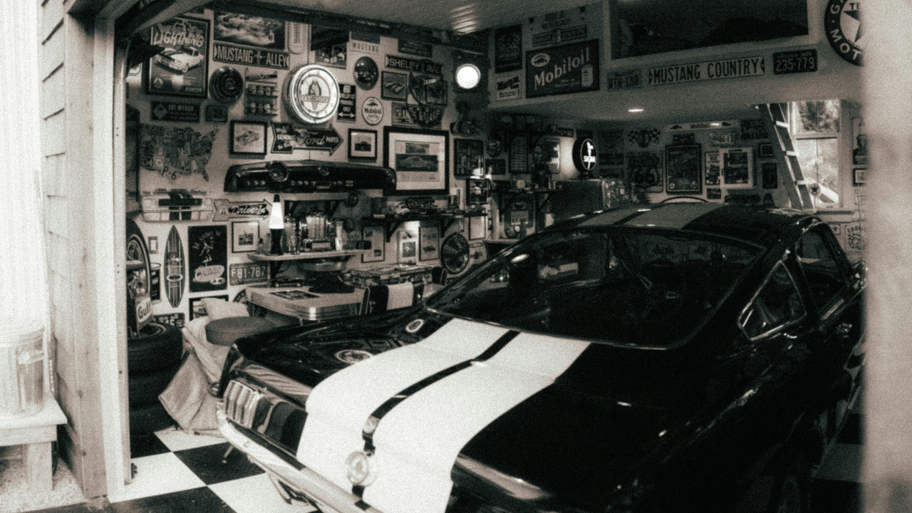 Side-by-side of a vintage-inspired cafe racer and a modern scrambler in the city