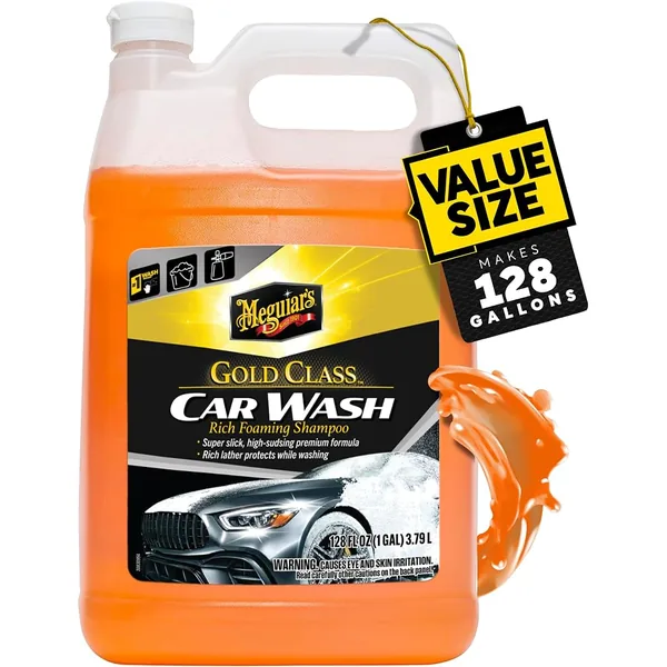 Meguiar's Gold Class Car Wash 1 gallon bottle