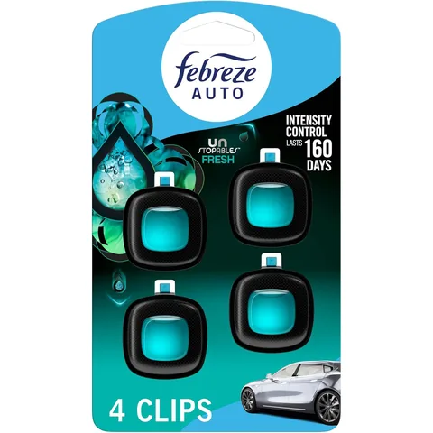 Febreze Car Vent Clip, Unstopables Fresh