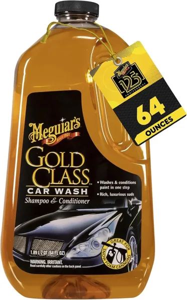 Bottle of Meguiar's Gold Class Car Wash