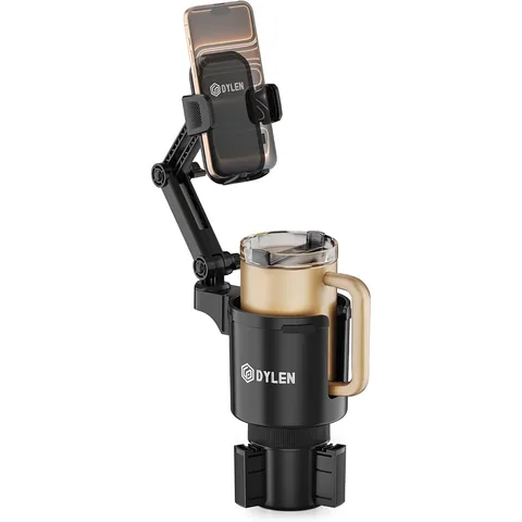 DYLEN 2-in-1 Cup Holder Phone Mount