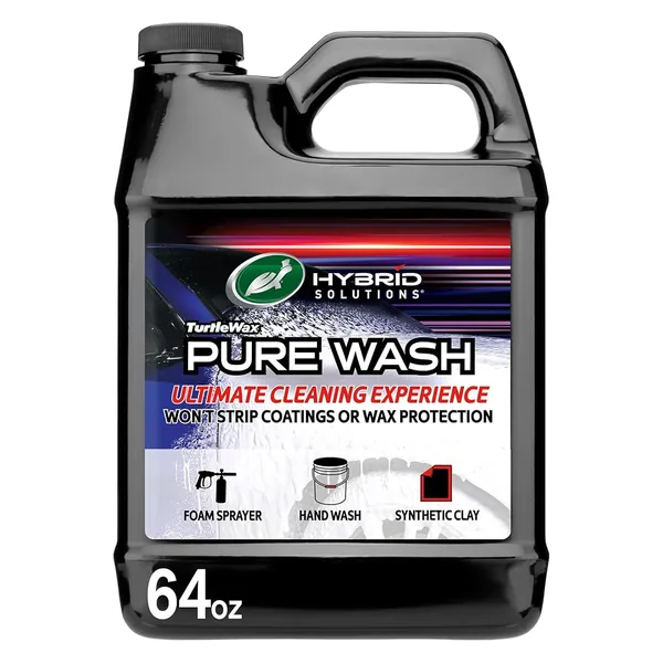 Turtle Wax Pure Wash foaming pH neutral car soap 64 oz bottle
